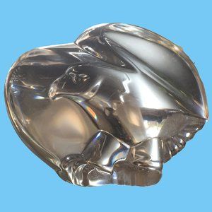 Steuben Crystal EAGLE Paperweight / Hand Cooler